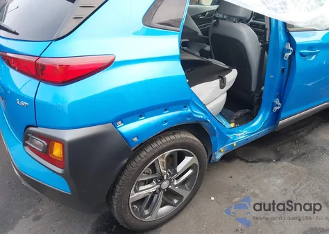 2020 Hyundai Kona Limited из США, поврежденный, VIN KM8K33A52LU510287